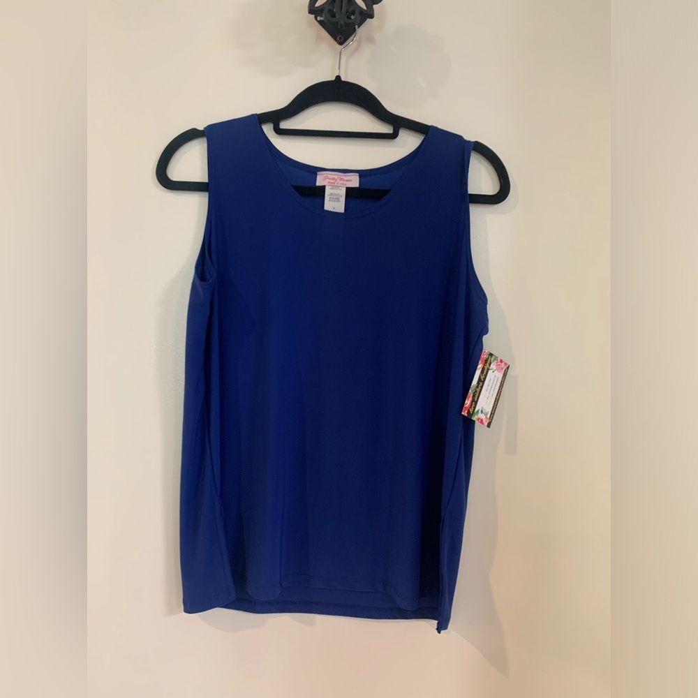 Royal Blue Sleeveless Tank